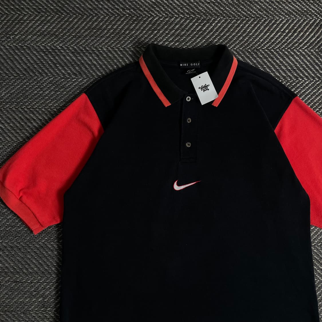 00s 나이키 센터 스우시 박시핏 카라 티셔츠o 3332 상품이미지3