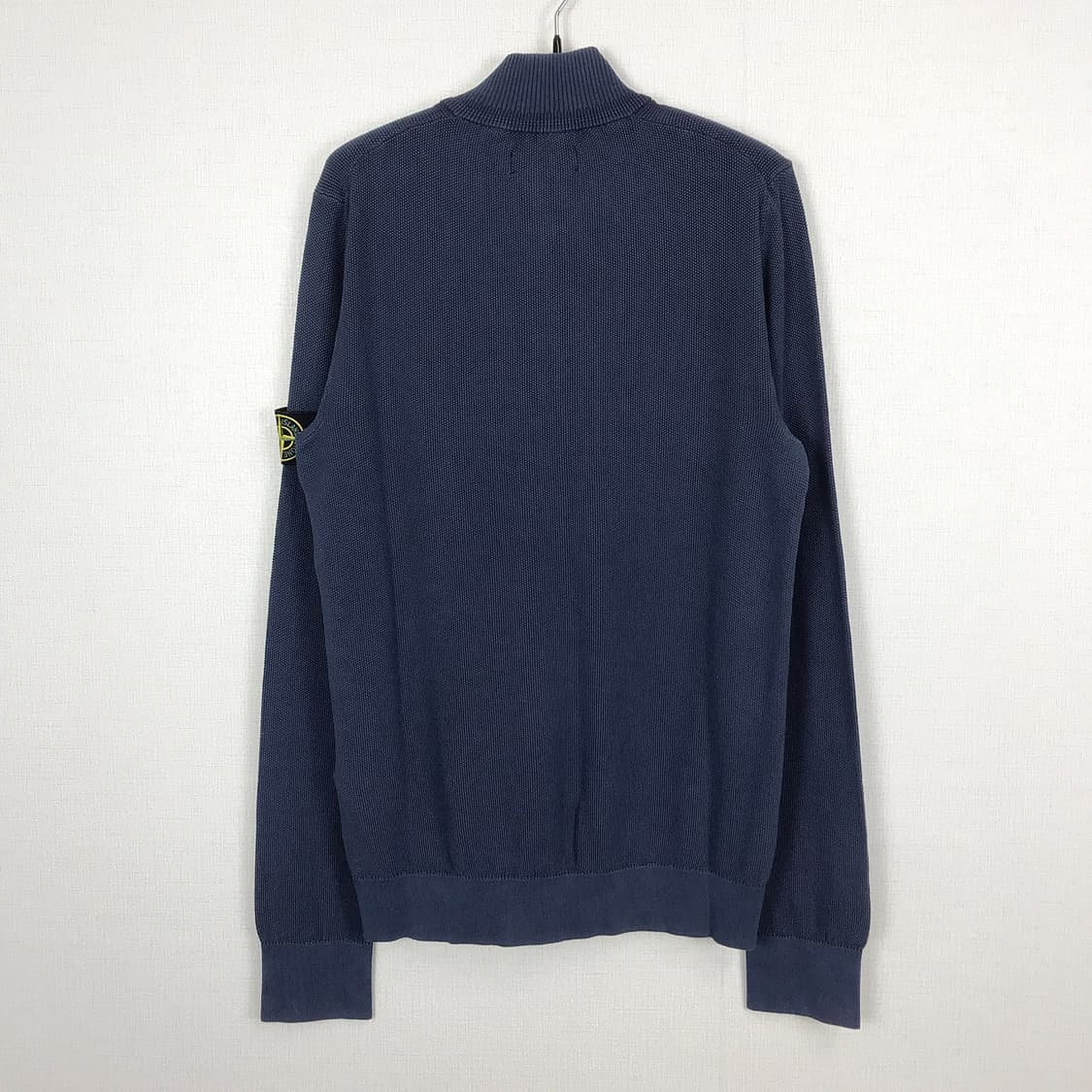 스톤아일랜드 반집업 코튼 면 니트 남성M 상품이미지5