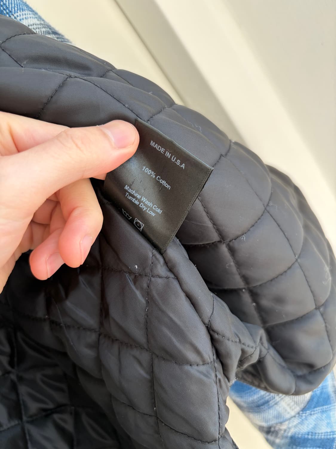 Rhude 퀄팅 플란넬 자켓 flannel jacket 상품이미지5