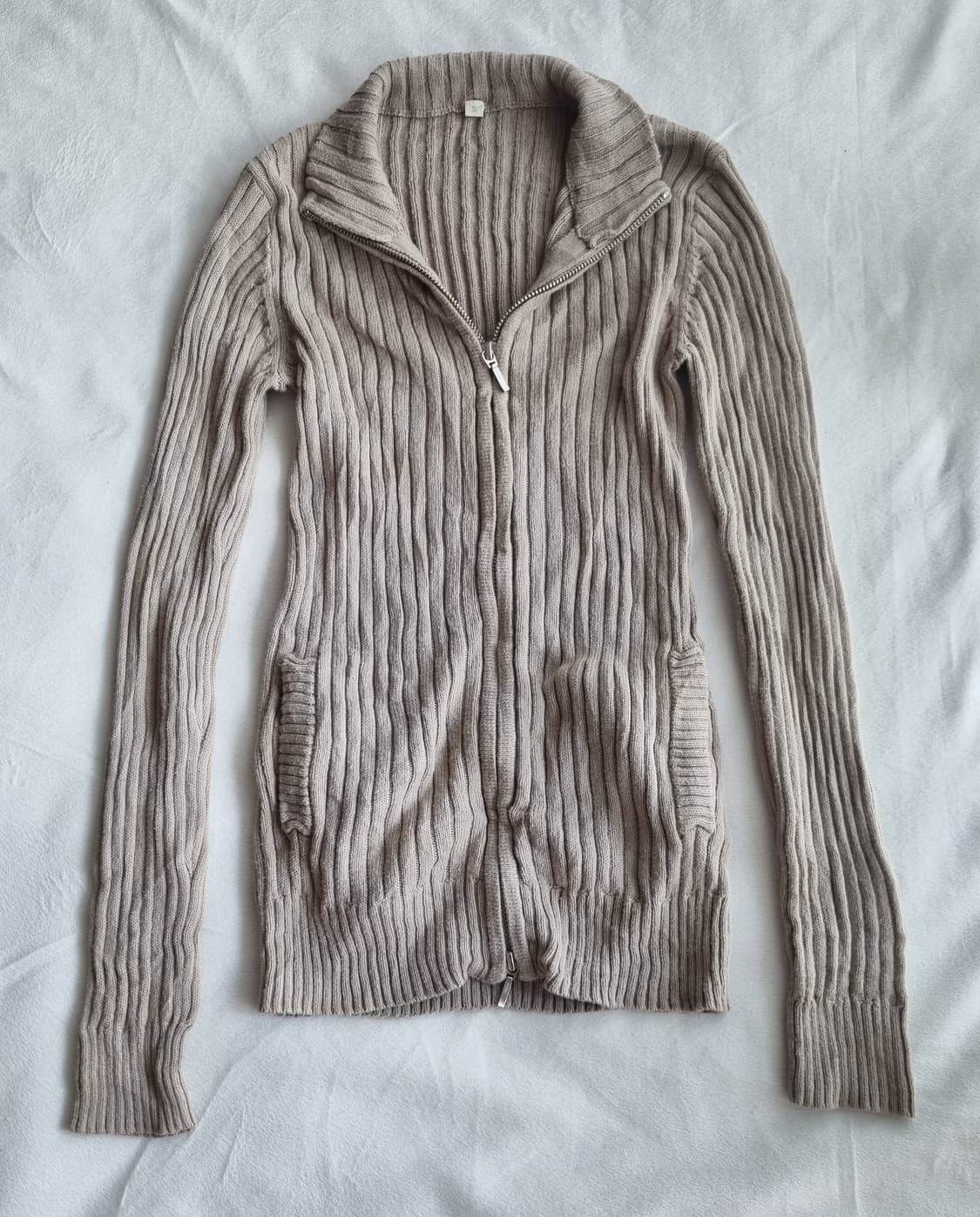 빈티지 y2k 니트 집업 상품이미지1