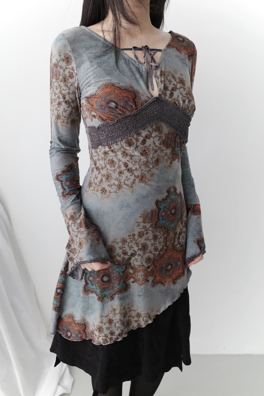 oriental unbalanced long sleeve 상품이미지4