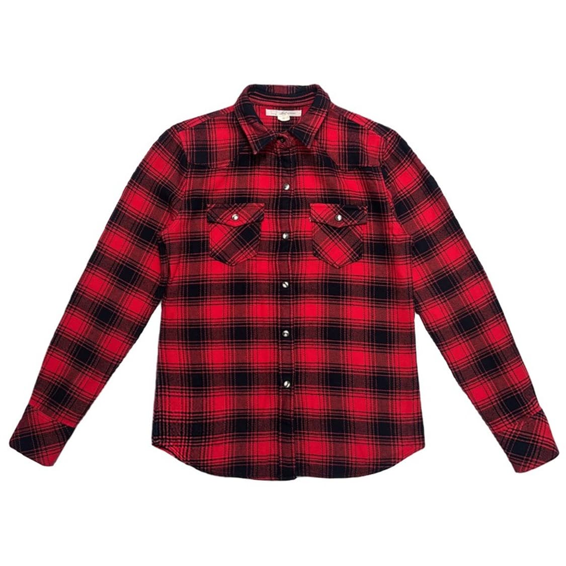 LEVI'S 폴란넬 체크 웨스턴 셔츠 레드 M 상품이미지1