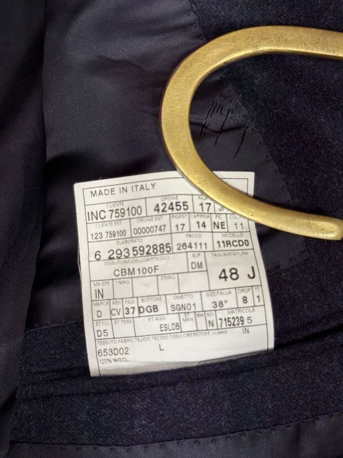 던힐 플란넬 자켓 상품이미지9