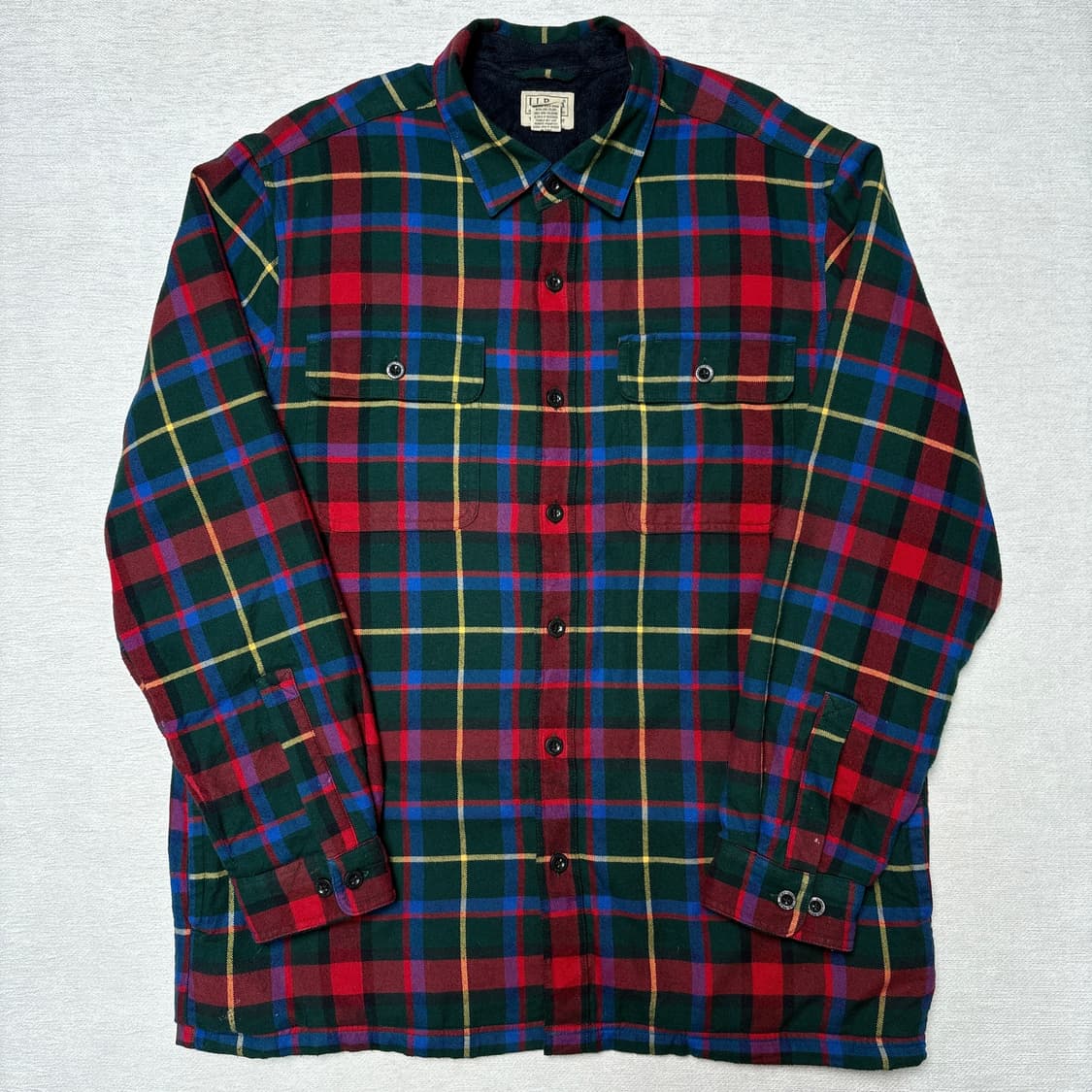 엘엘빈 헤비체크셔츠 상품이미지2