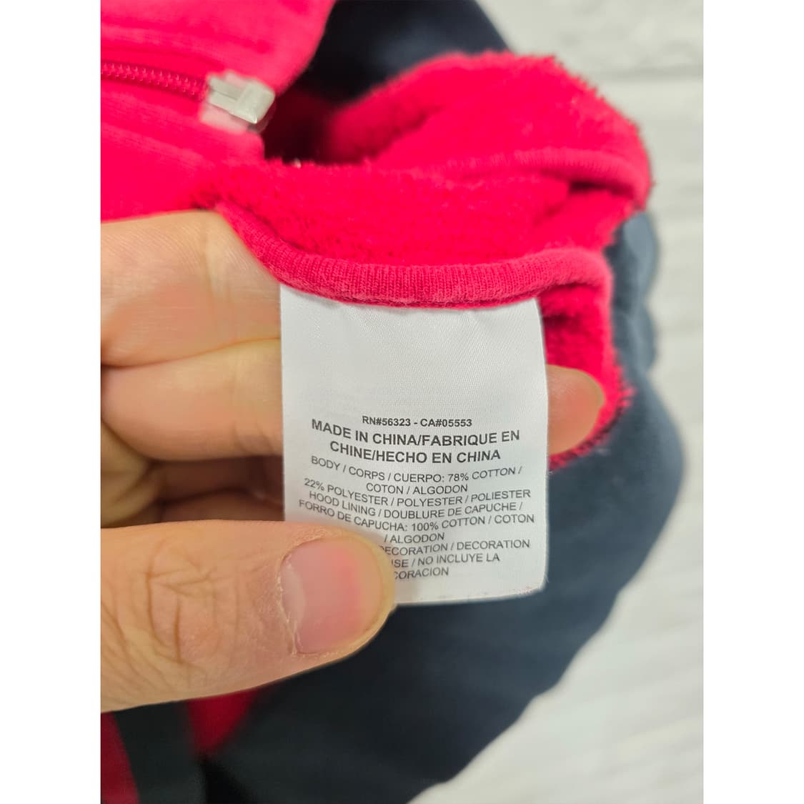 택포_ 나이키 조던 레드  후드집업 L 상품이미지3