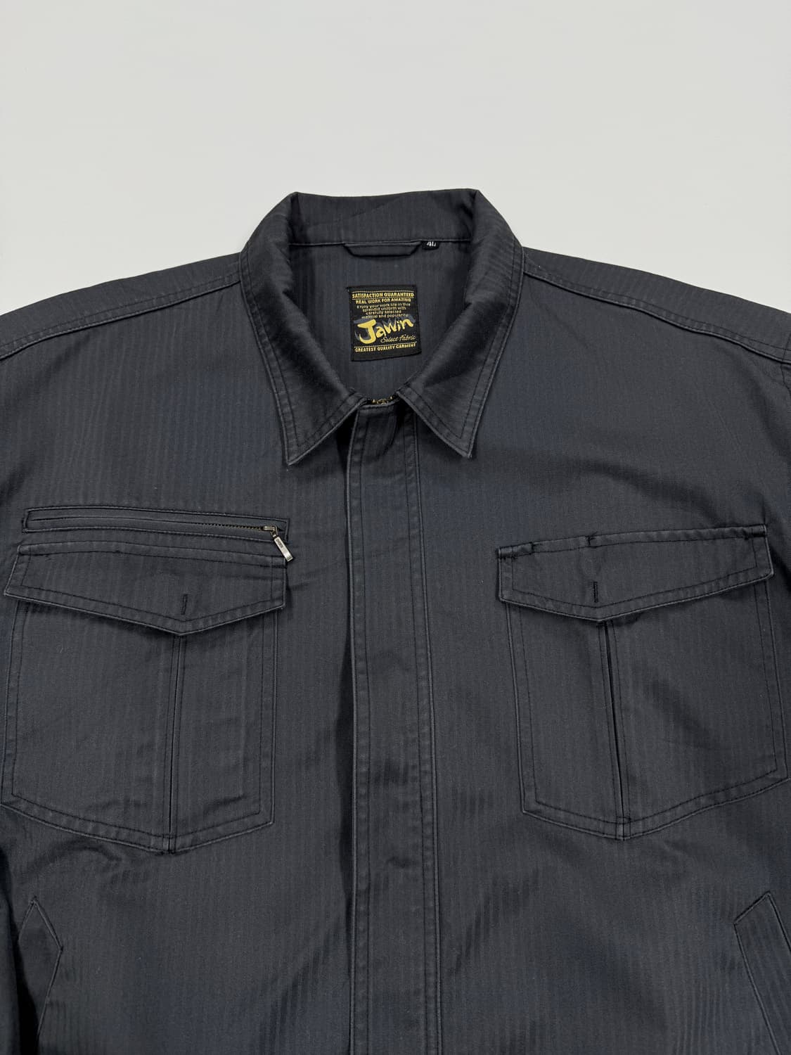 Jawin 블랙 워크자켓 상품이미지3