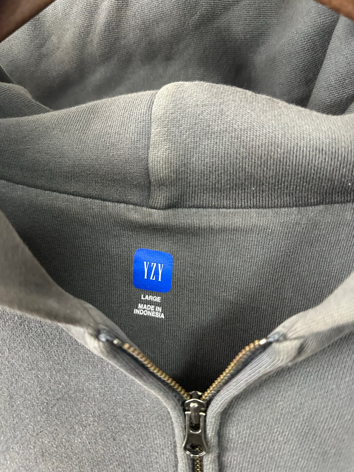 이지 YZY 후드집업 L(95-105)정품 상품이미지6