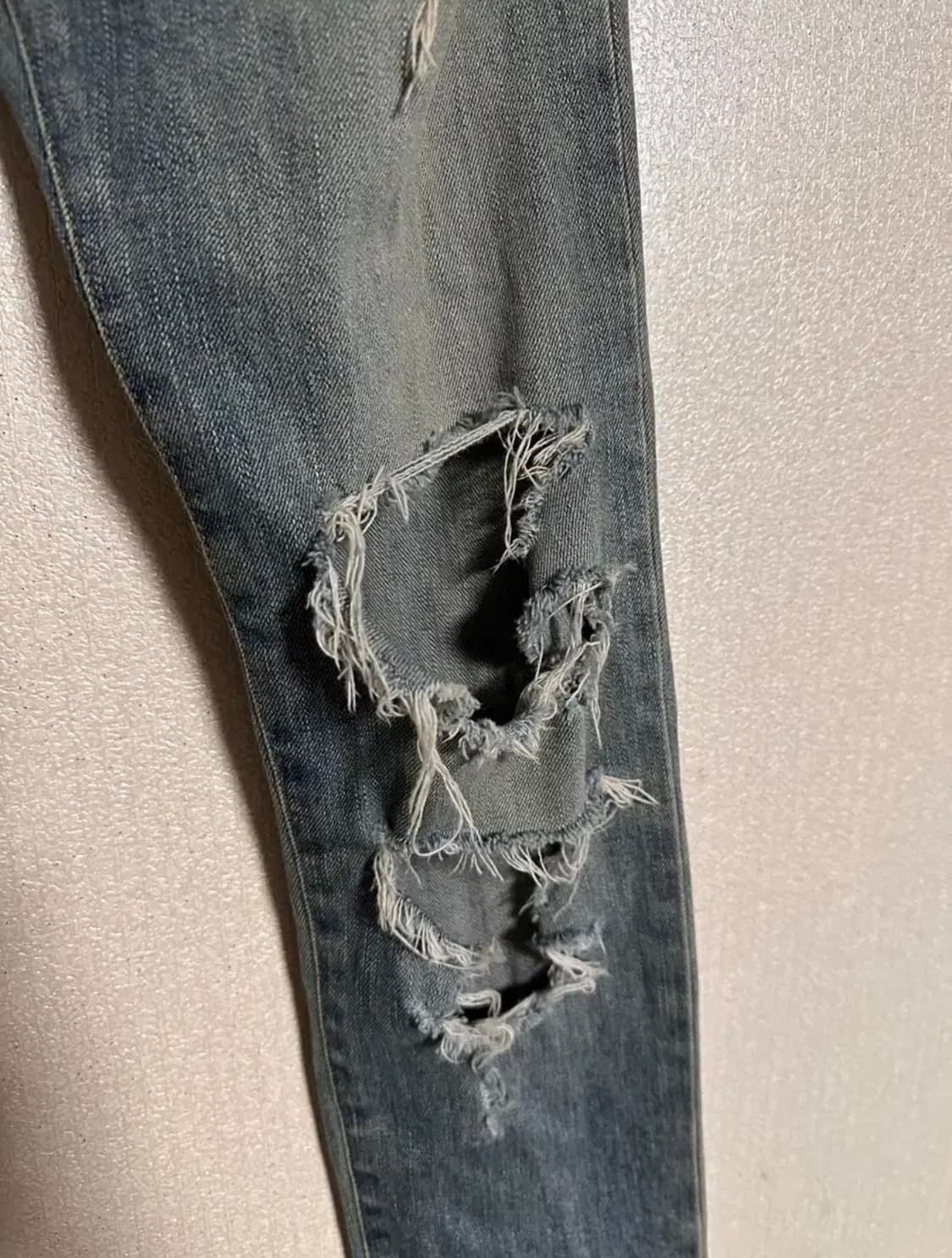 [백화점구매 - 한글택] 생로랑 15 무파진 -허리 28 사이즈 상품이미지4