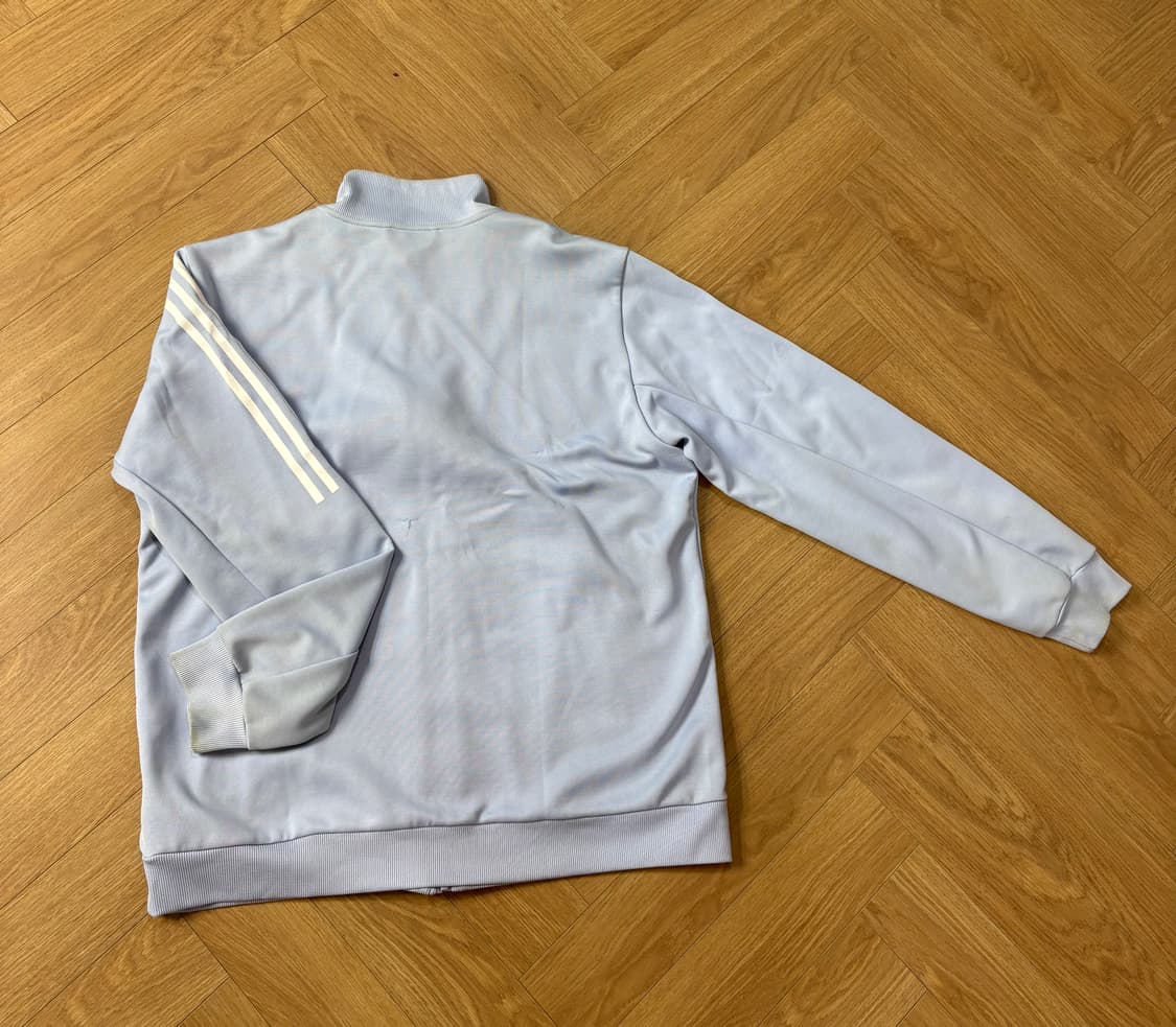 스카이 블루 아디다스 져지 트랙탑 상품이미지2