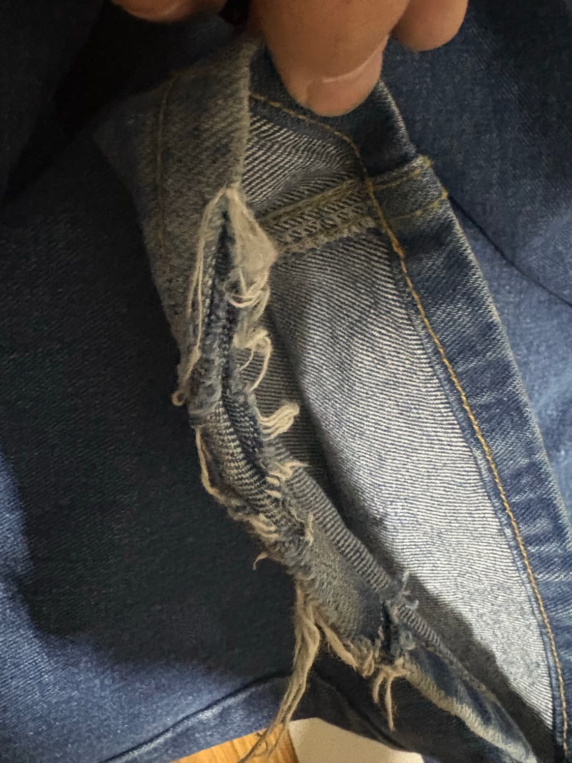 라브로스 데이지 데님 진청 L 상품이미지6