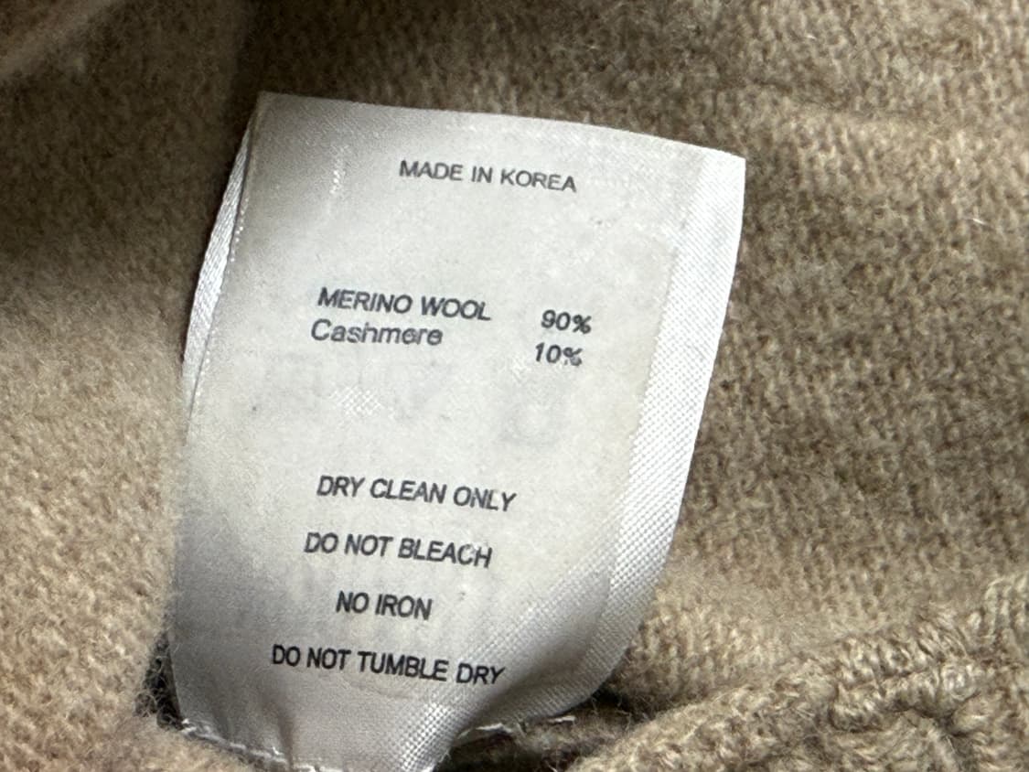 Nohant 울 캐시미어 후드집업 상품이미지6