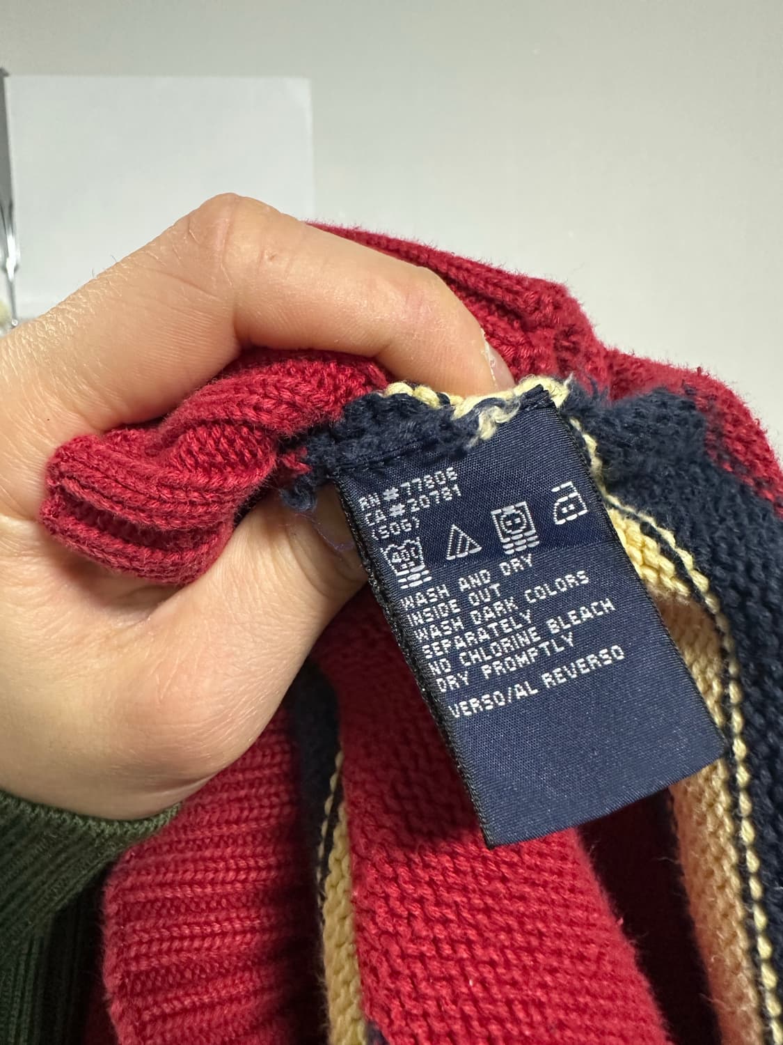 타미힐피거 스트라이프 니트 상품이미지4