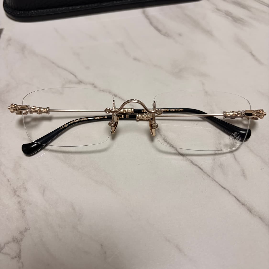 크롬하츠 필스3 골드 플레이트 블랙 상품이미지2