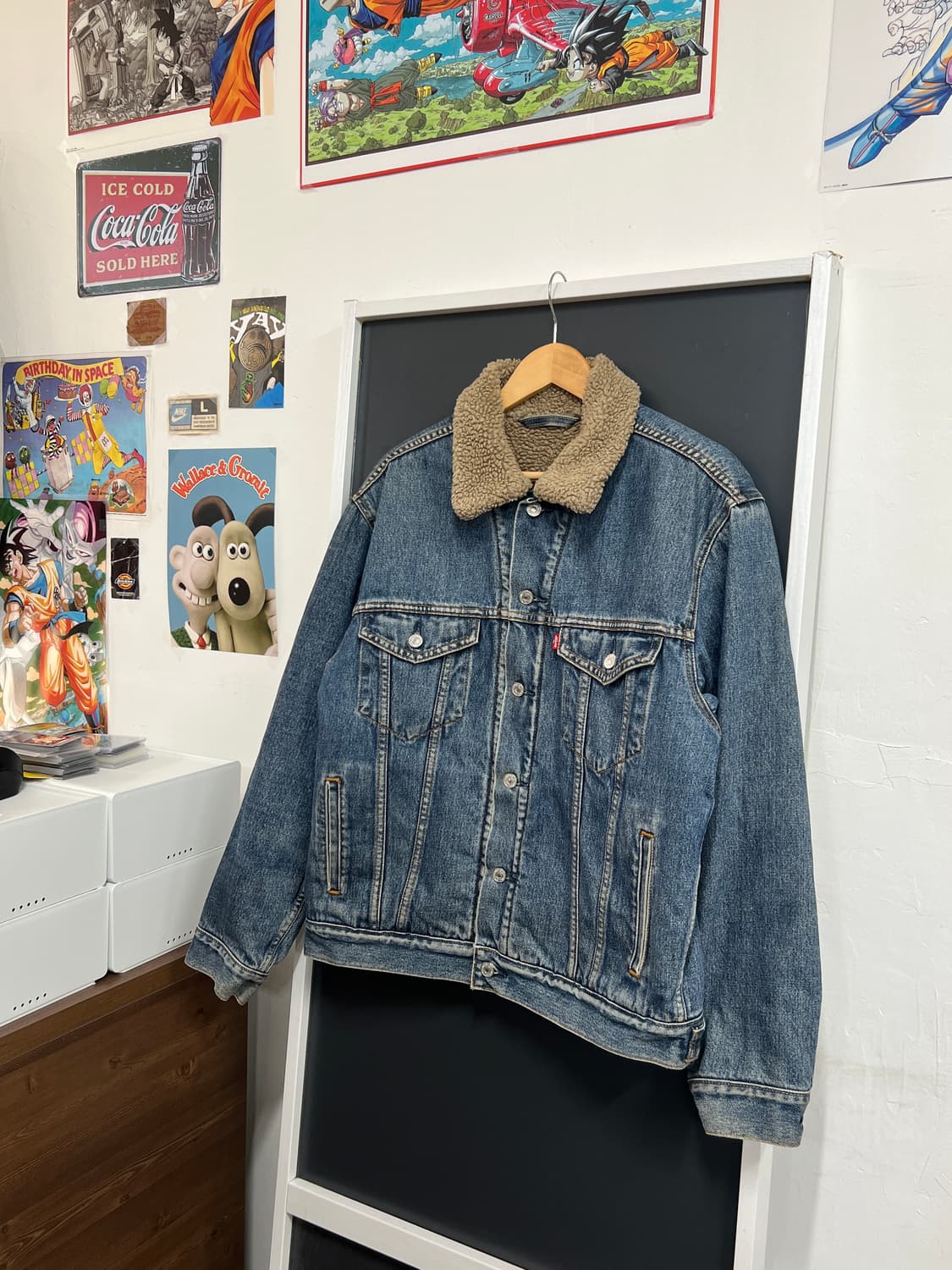 Levis 리바이스 쉐르파 스탠다드 트러커 자켓 상품이미지1