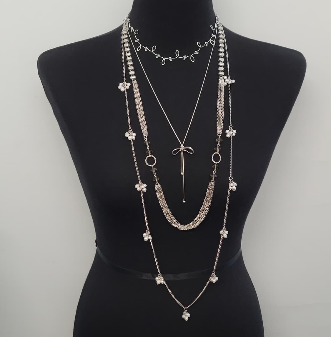 unique necklace set 상품이미지8