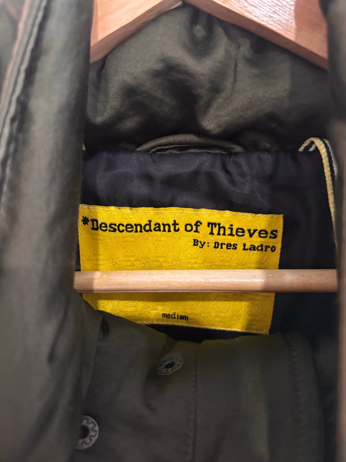 Descendant of thieves down padding jacke 상품이미지2