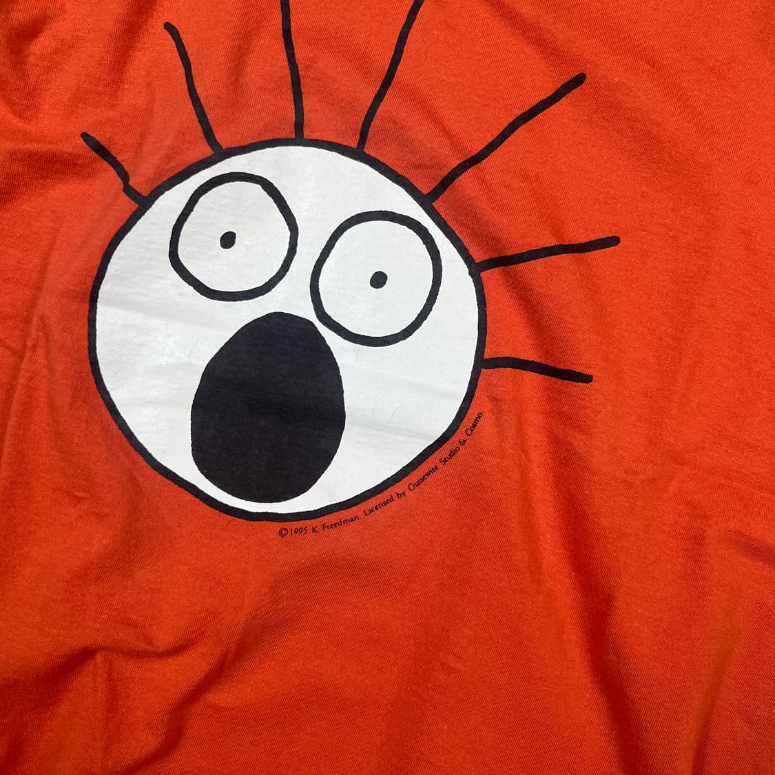 90‘s 리바이스 levis scared guy 1995 반팔티 상품이미지4