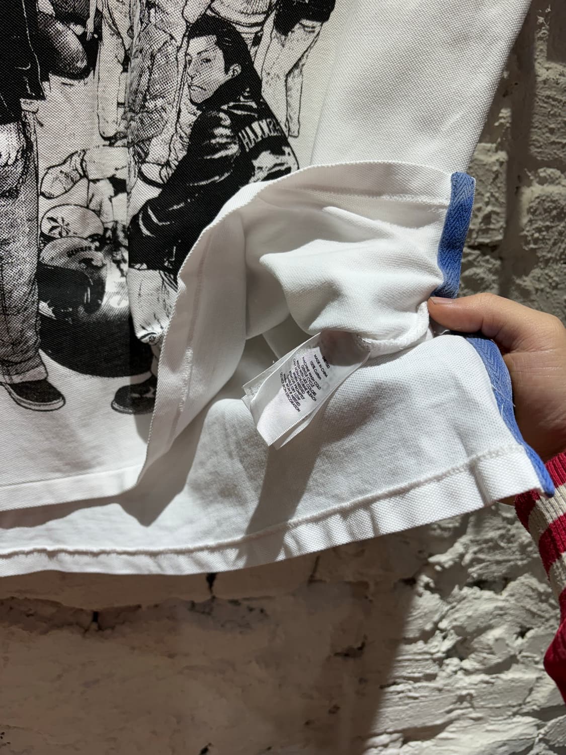 폴로 빅포니 성조기 USA 치프키프 커스텀 카라반팔티셔츠 상품이미지6