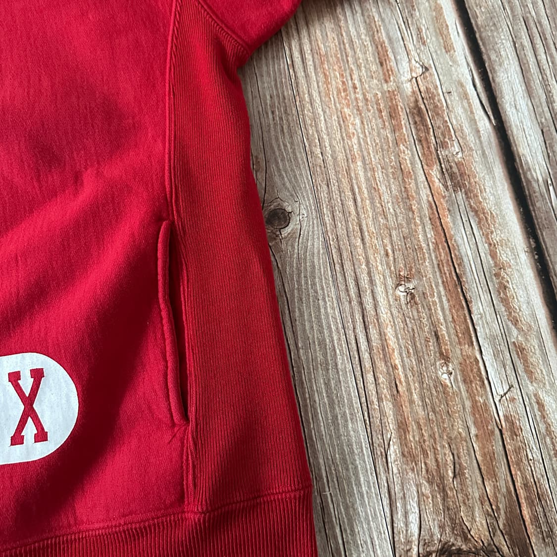 체스윅 by 토요엔터프라이즈 리버스위브 스냅 가디건 레드 색상 L 사이즈 상품이미지6