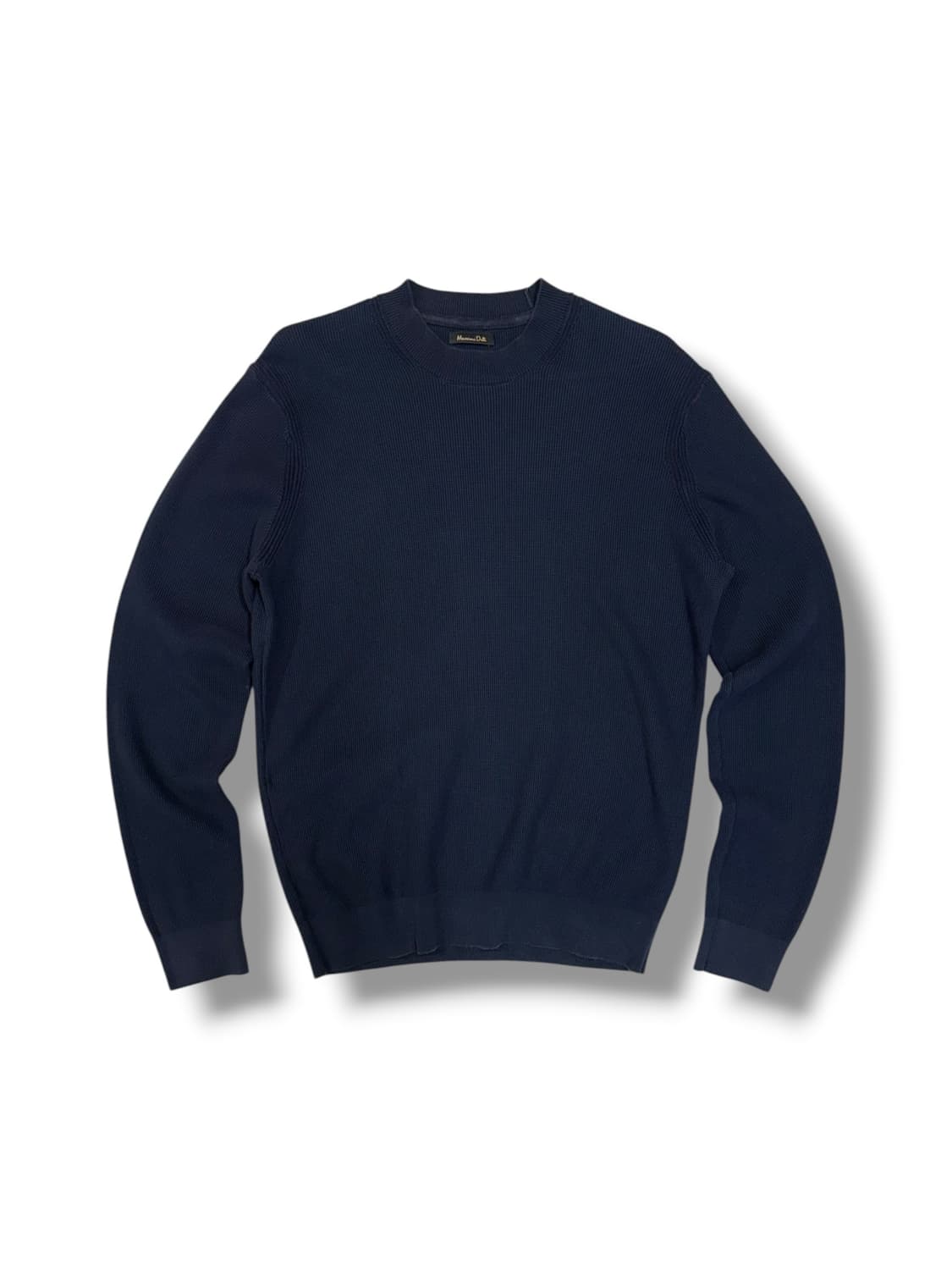 마시모 두띠 네이비 와플 니트 (M)  상품이미지1