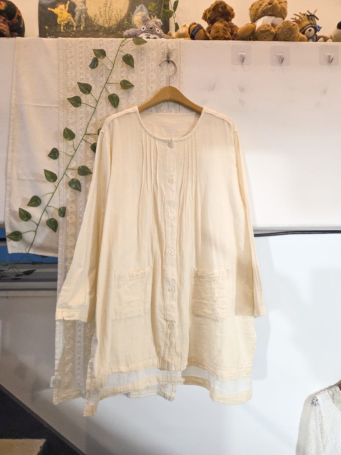 포켓 버튼업 원피스 상품이미지1