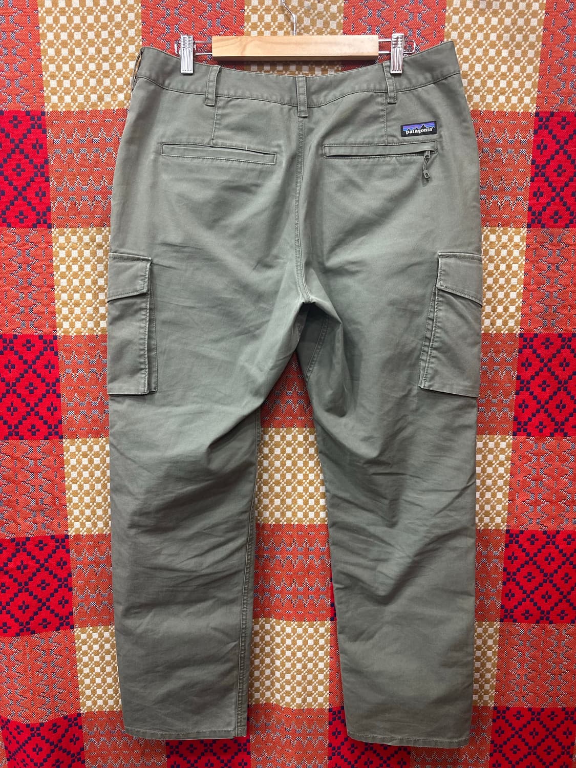정품/34 ] 파타고니아 코튼 카고 팬츠 카키 상품이미지2