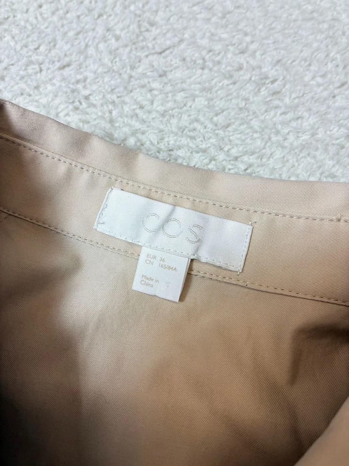 코스 COS 드레이프 코튼 미니 원피스 PN8059 상품이미지6