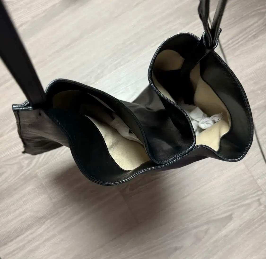 Zara 레더 백 상품이미지3