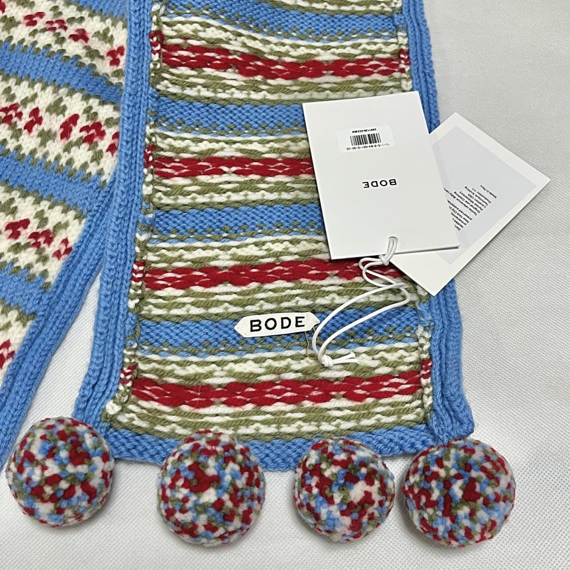 보디 BODE Wedgewood 머플러 상품이미지4