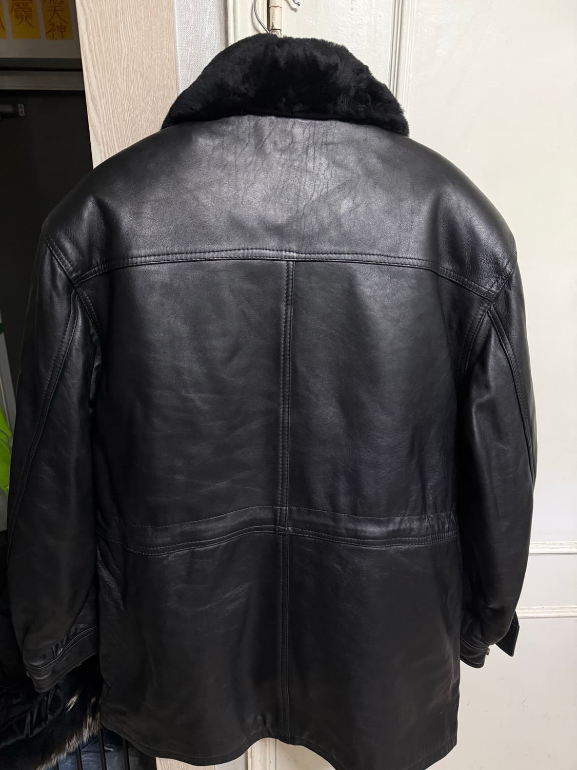 남자양가죽오리털자켓거의새거 상품이미지4