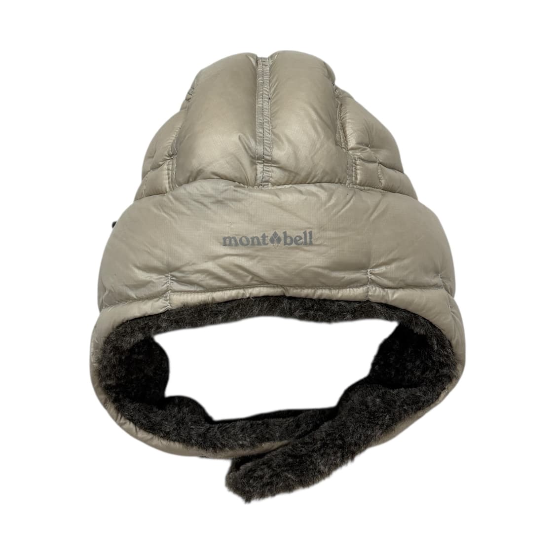 몽벨 빈티지 트루퍼햇 귀도리 나일론 방한 고소모 모자 실버그레이 상품이미지5