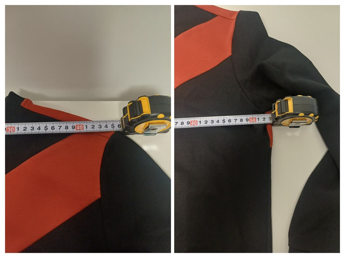 [100] SYSTEM 시스템 옴므 기하학 컬러블록 세미오버 맨투맨 상품이미지6