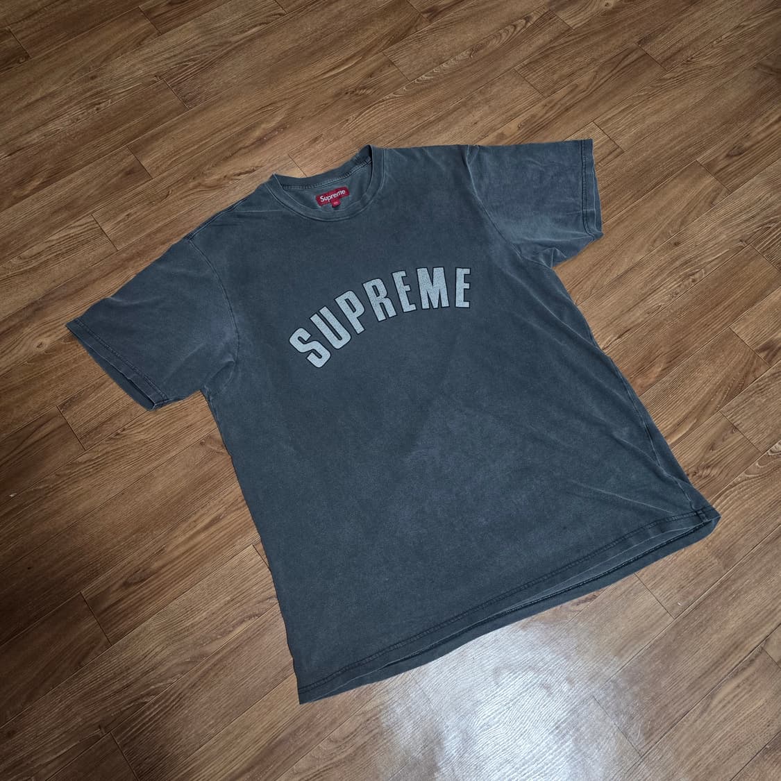 Supreme 슈프림 크랙 아크 숏슬리브 탑 블랙 XXL 상품이미지2