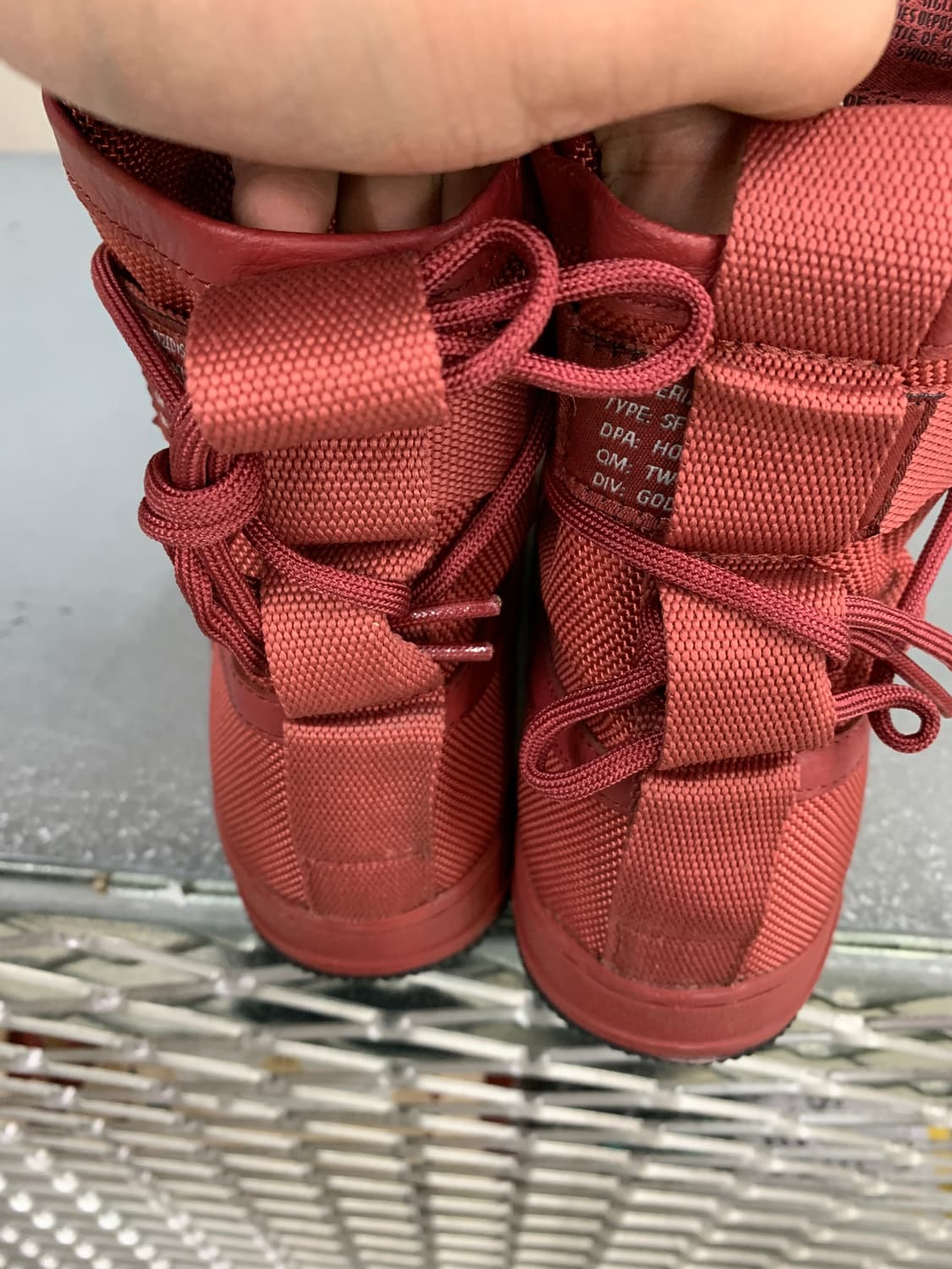 나이키 SF 포스 우먼스 레드 235 (Gr-3344) 상품이미지6