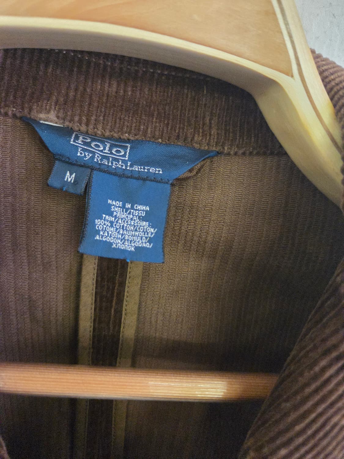 폴로 랄프로렌 코듀로이 자켓 M 상품이미지3