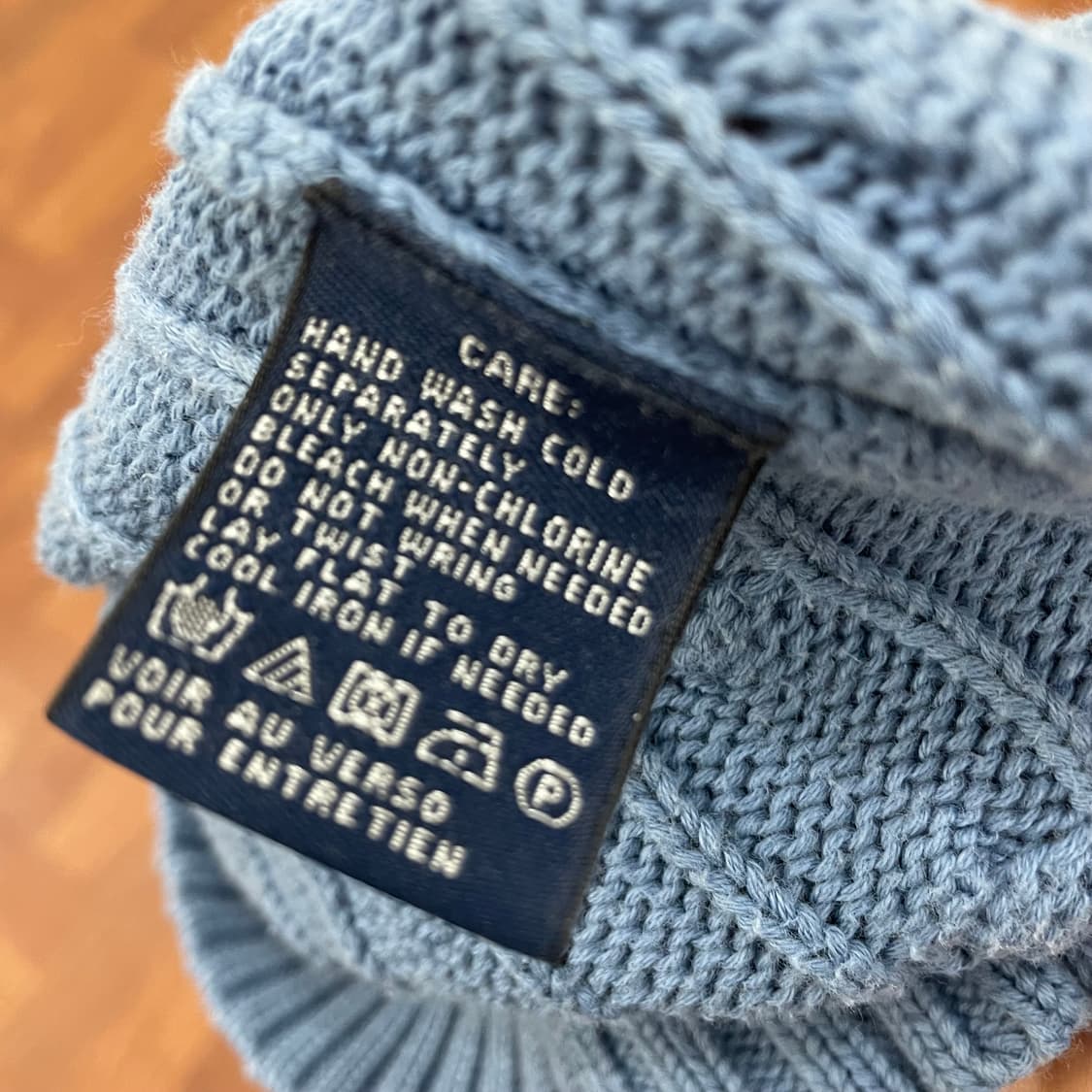 여성 폴로 케이블 니트 상품이미지3