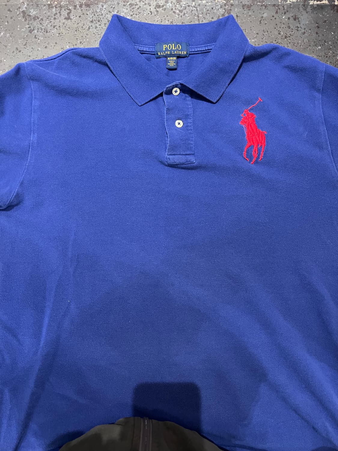 폴로 랄프로렌 빅포니 카라 긴팔티 상품이미지1