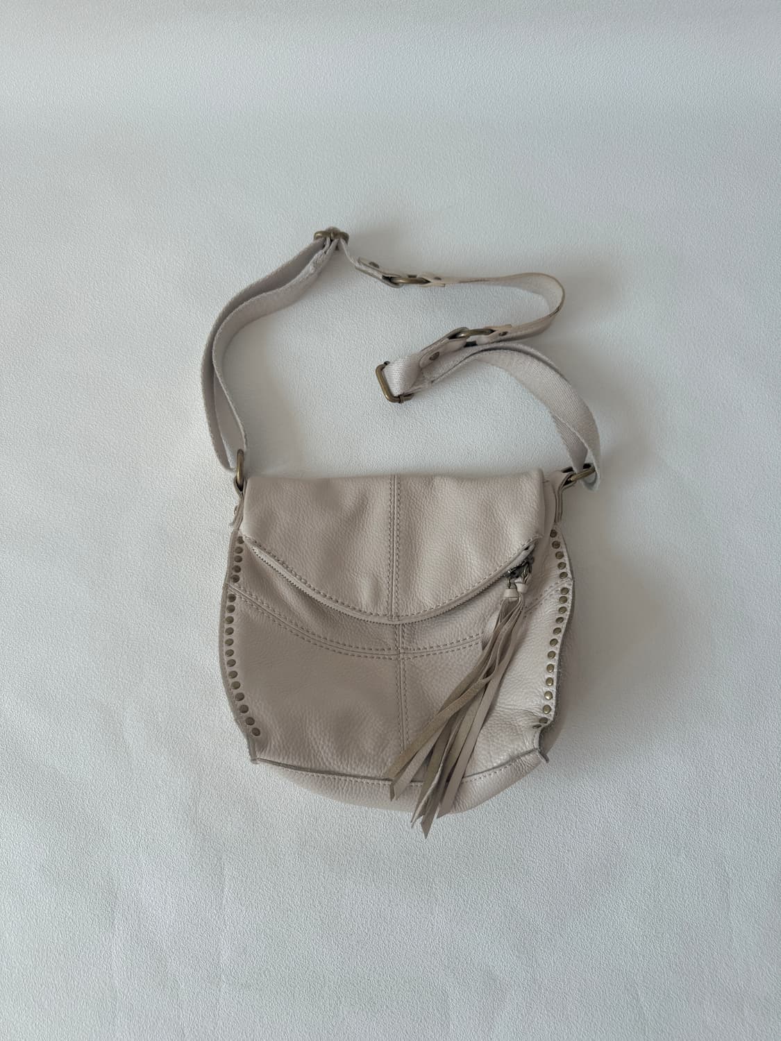 Pre owned 레더 스터드백 상품이미지1