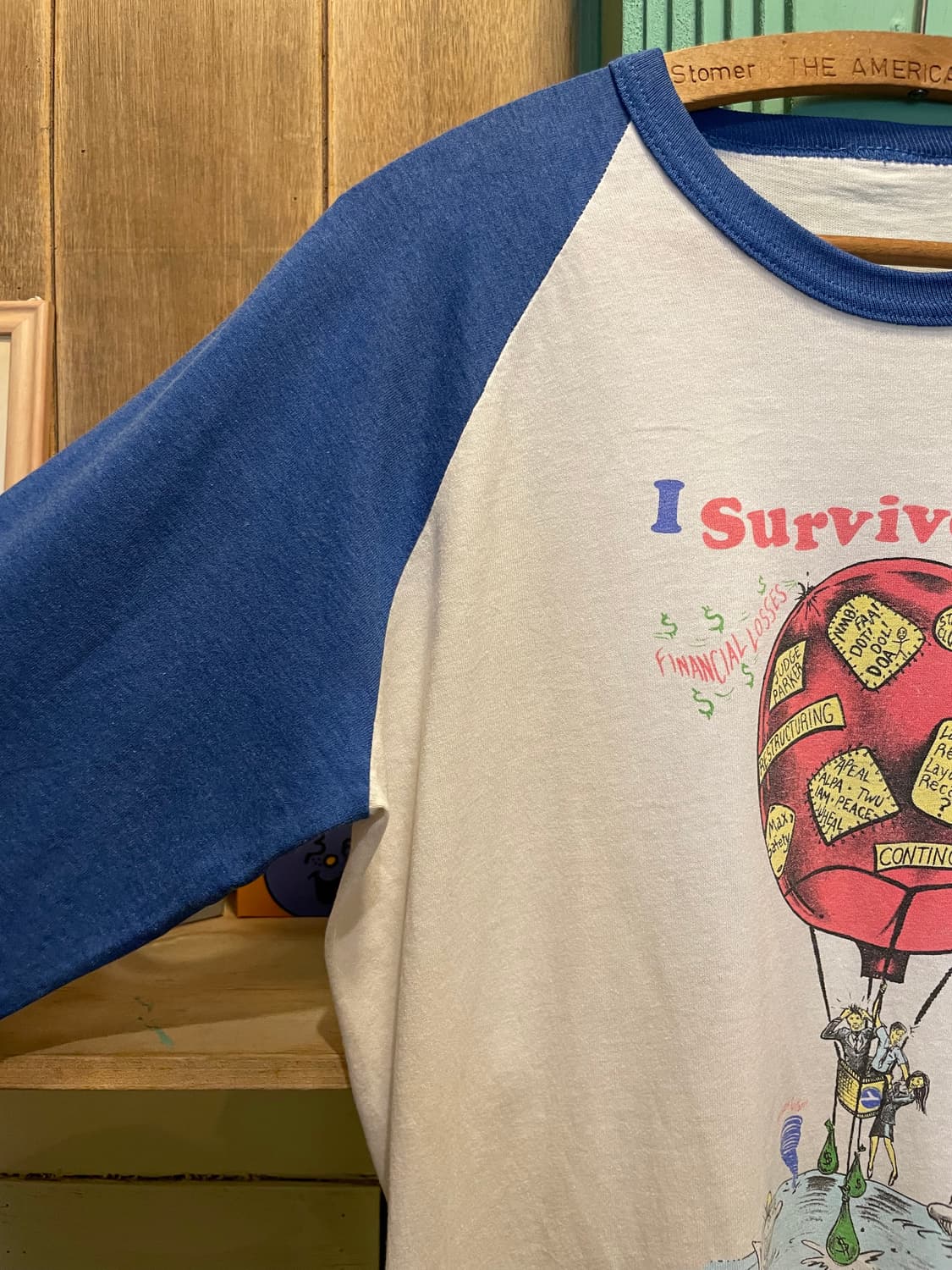 1988 Vintage Raglan Baseball Tee  상품이미지3