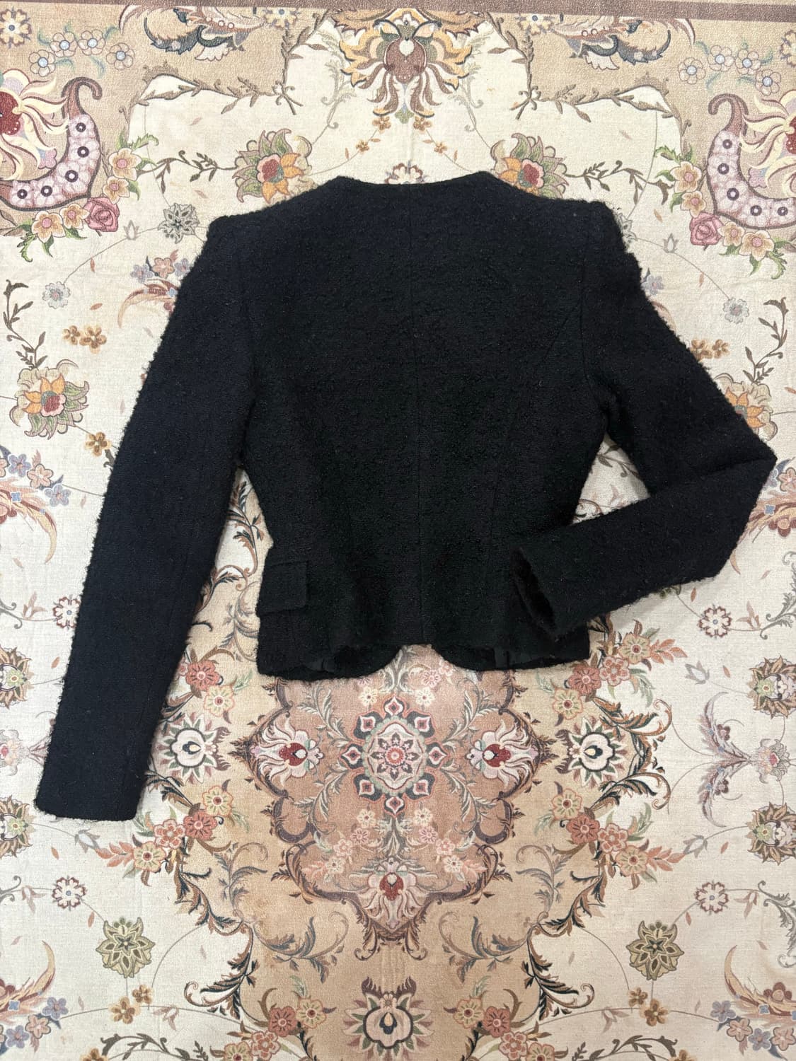 vtg 부클 트위드 자켓  상품이미지2