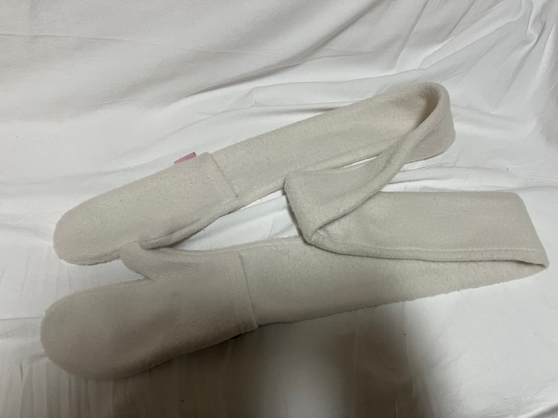 지초이 지프트샵 jx 장갑머플러 아이보리 상품이미지2