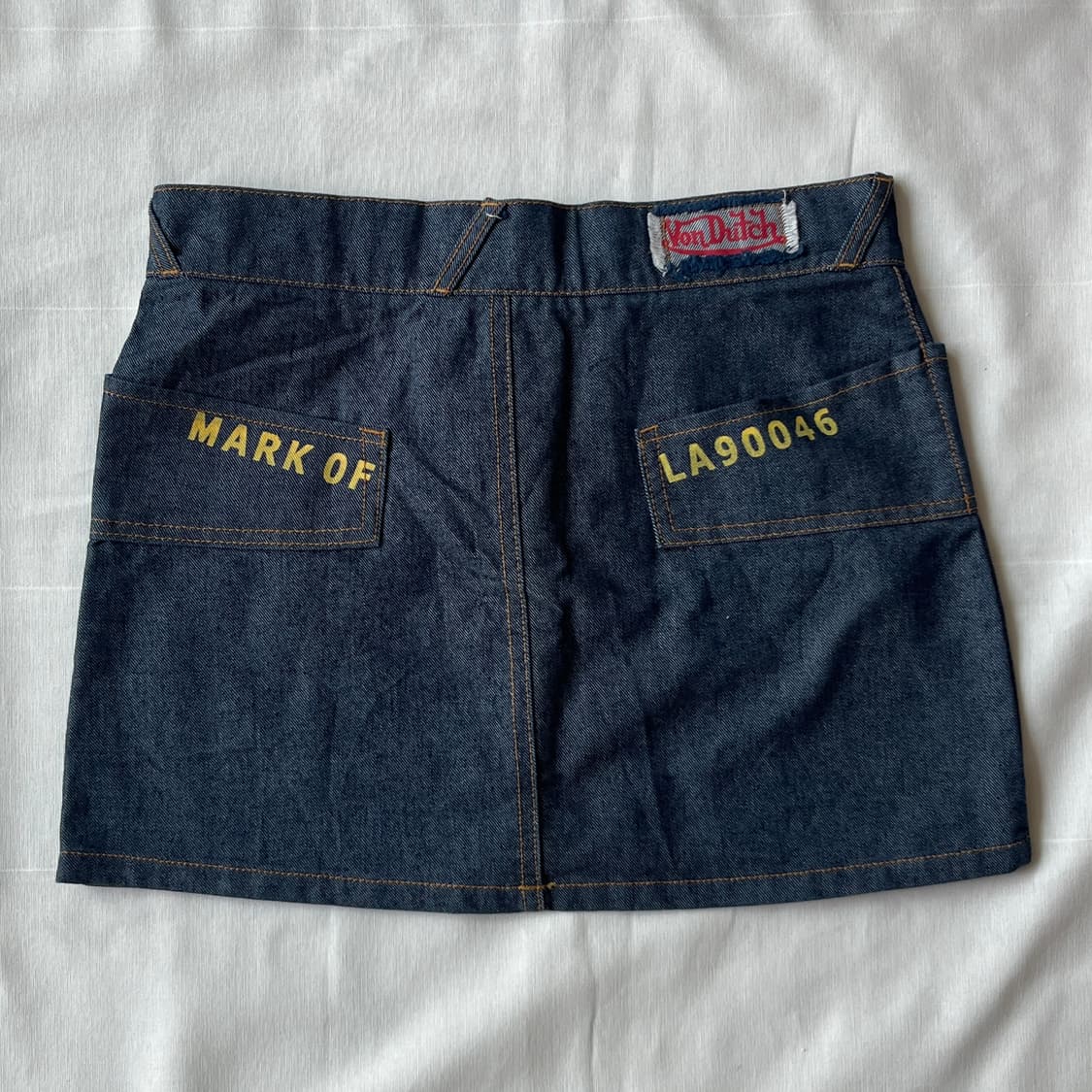 Von Dutch denim cotton 100% skirt 상품이미지7