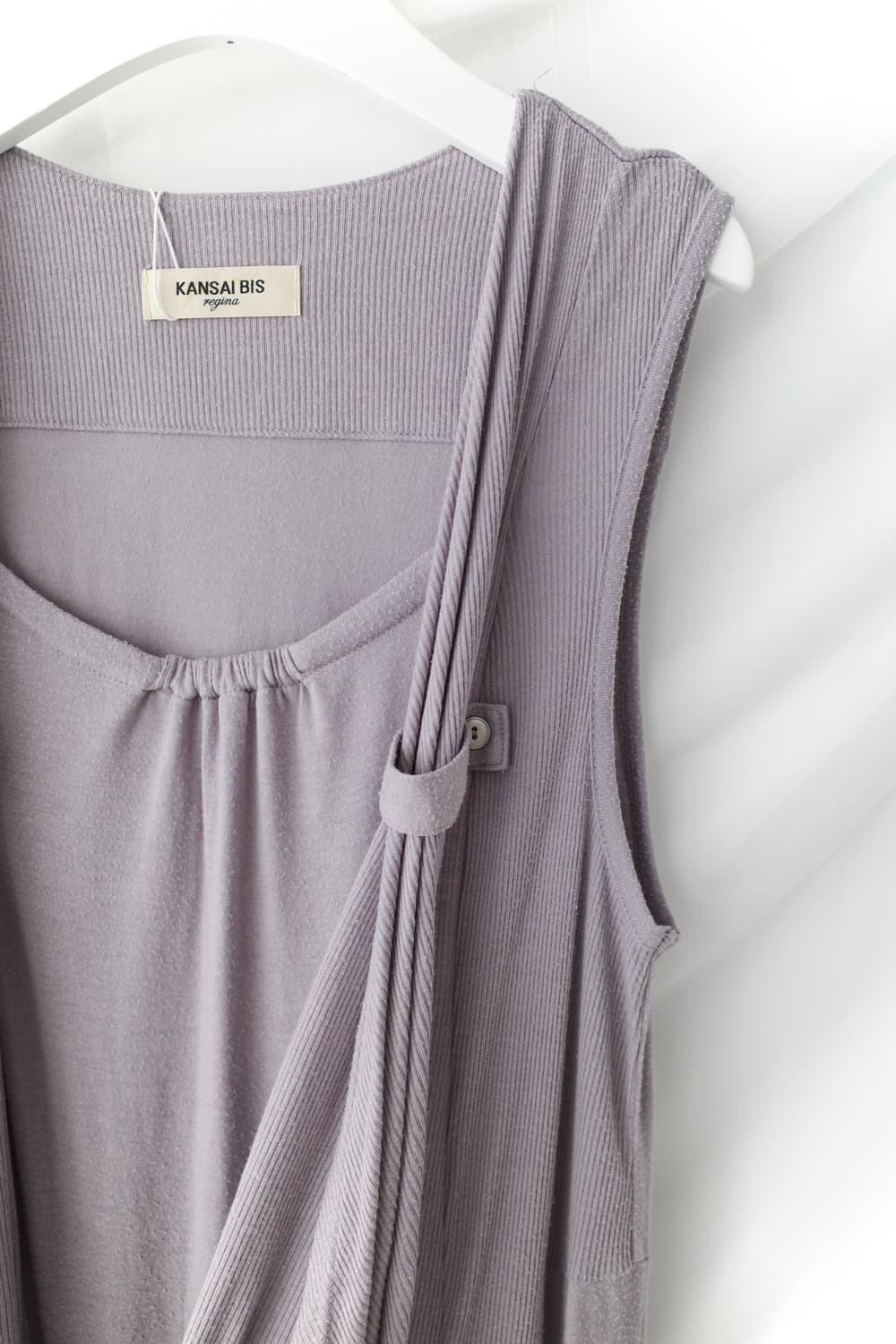 kansai bis) shirring wrap one-piece 상품이미지3