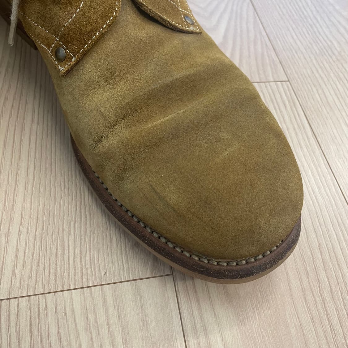 그라더스 부츠 02 스웨이드 올리브 드랩 상품이미지5