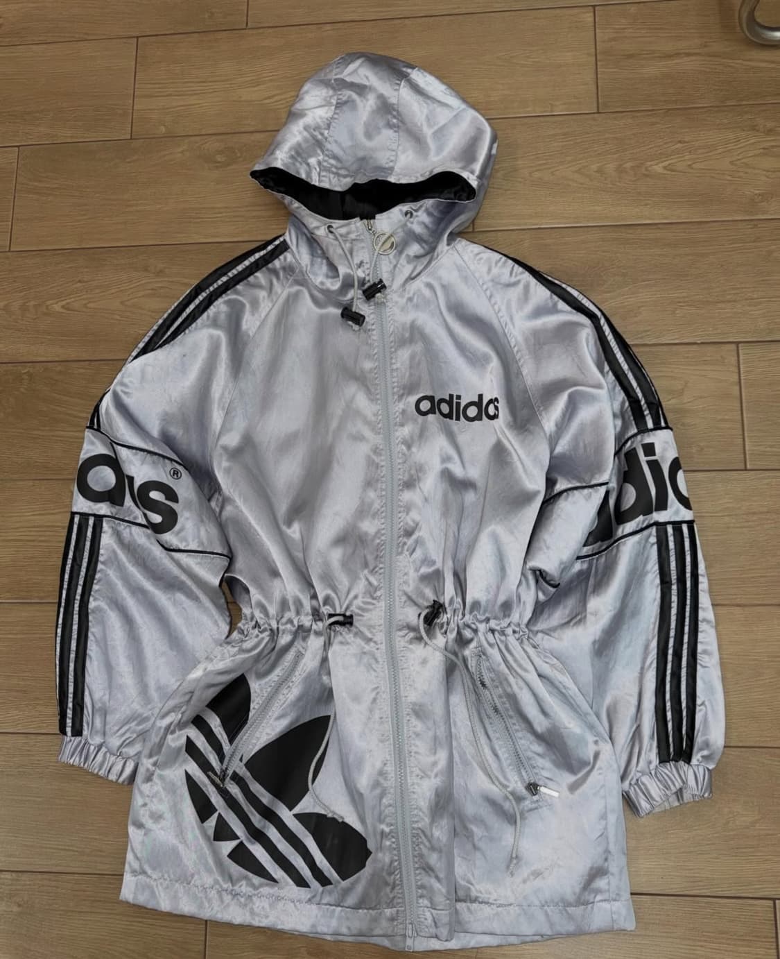 아디다스 90s 실버 올드스쿨 데상트 자켓 상품이미지7