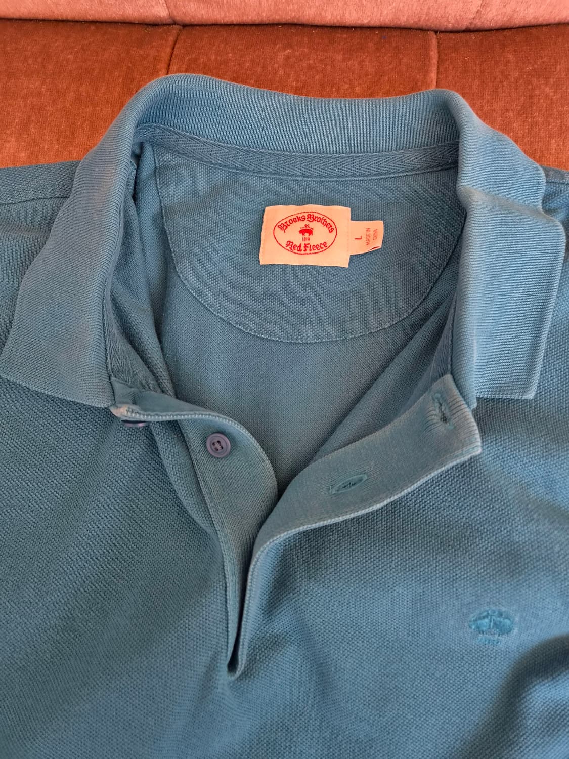 브룩스브라더스 남성 반팔PK카라티셔츠 L사이즈 상품이미지6