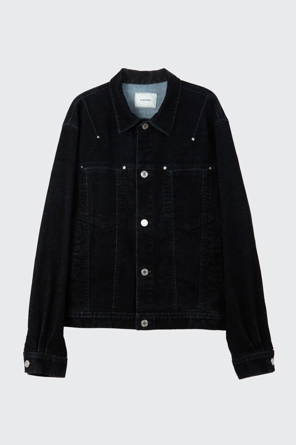 서피스에디션 / 블랙 벨벳 데님 셋업 / M,L 상품이미지3