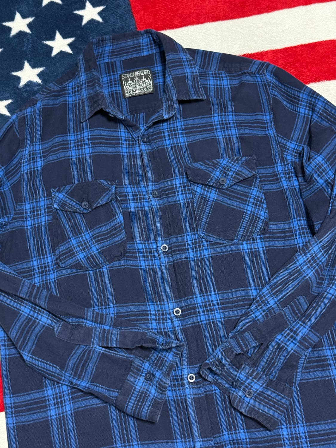 빈티지플란넬셔츠 flannel shirt  vintage 체크셔츠 상품이미지7