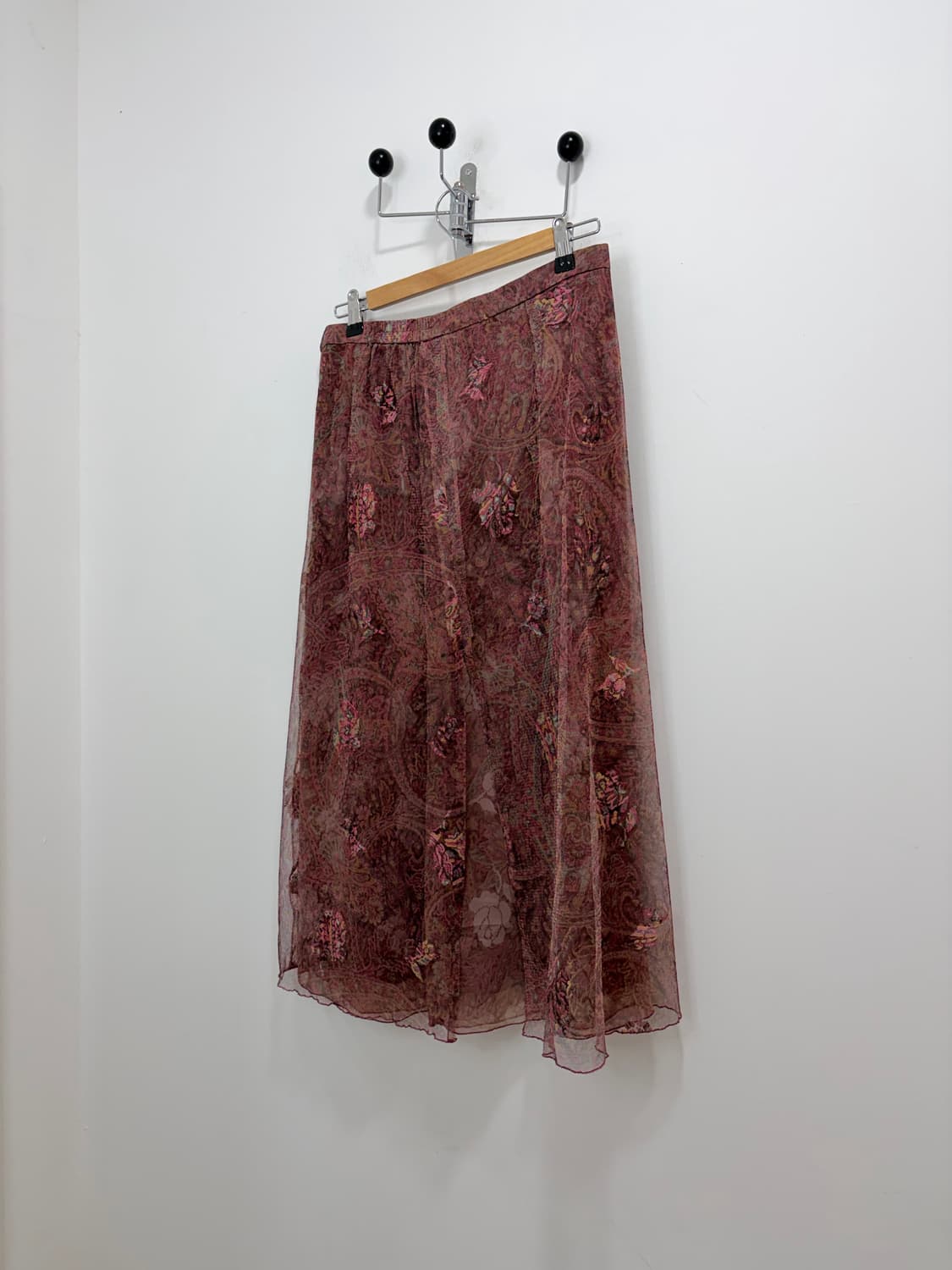 히피 레이어드 스커트 치마 상품이미지4