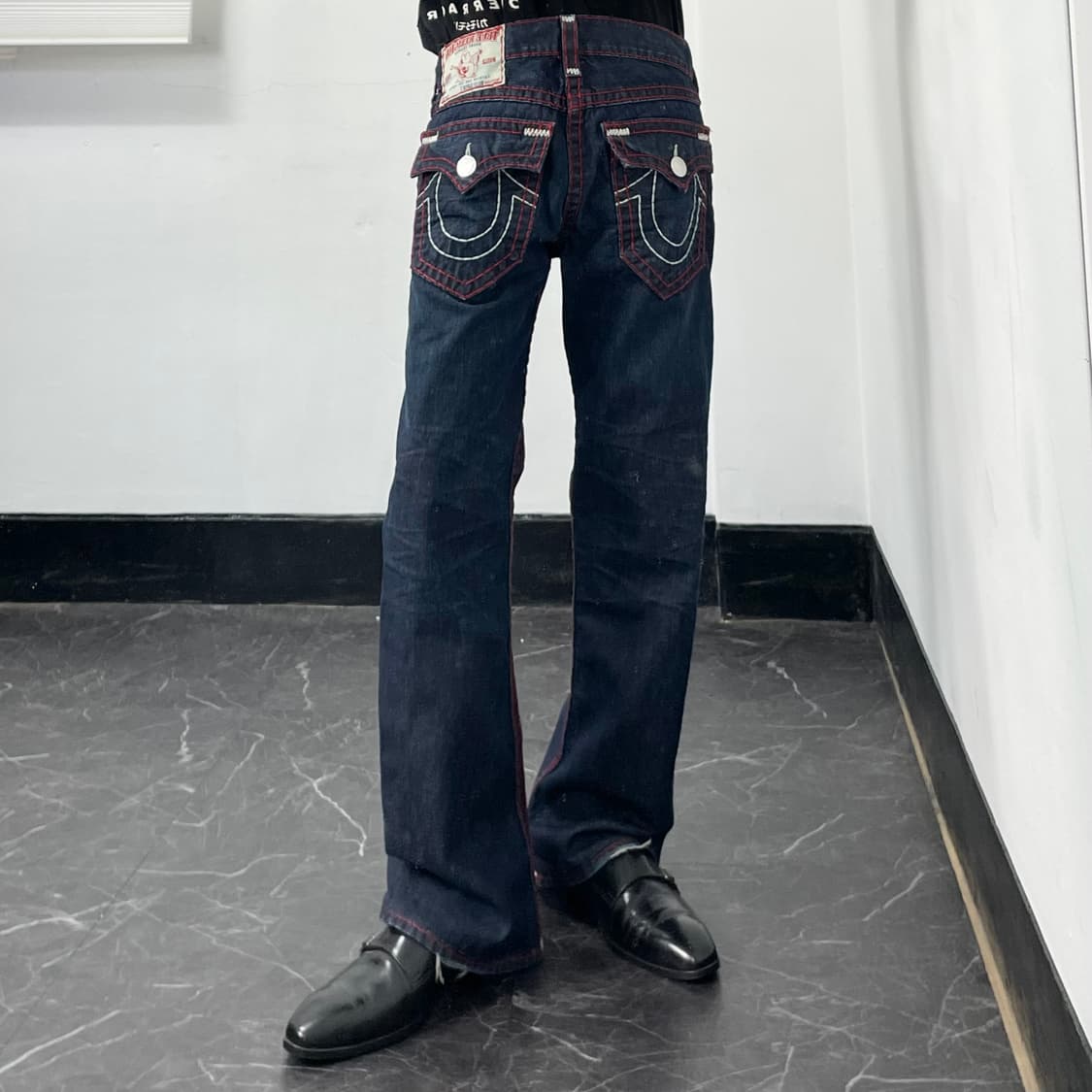 트루릴리전 Billy Super T 와이드 데님 팬츠 상품이미지3